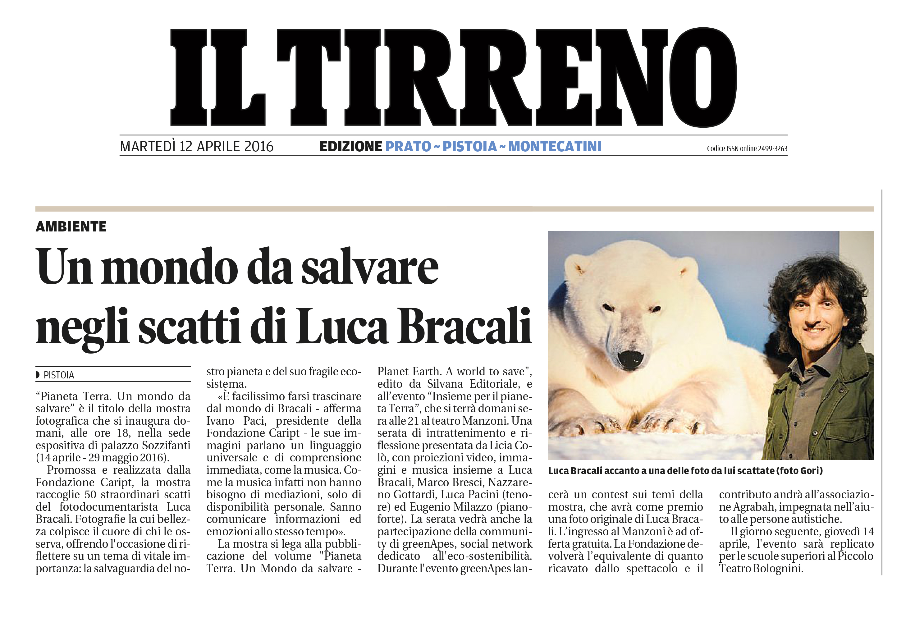 Il Tirreno_12.04.16