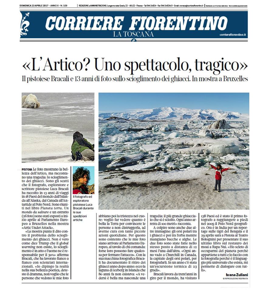 Corriere della Sera - Corriere Fiorentino Luca Bracali