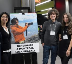 Luca Bracali alla Concordia University di Montreal