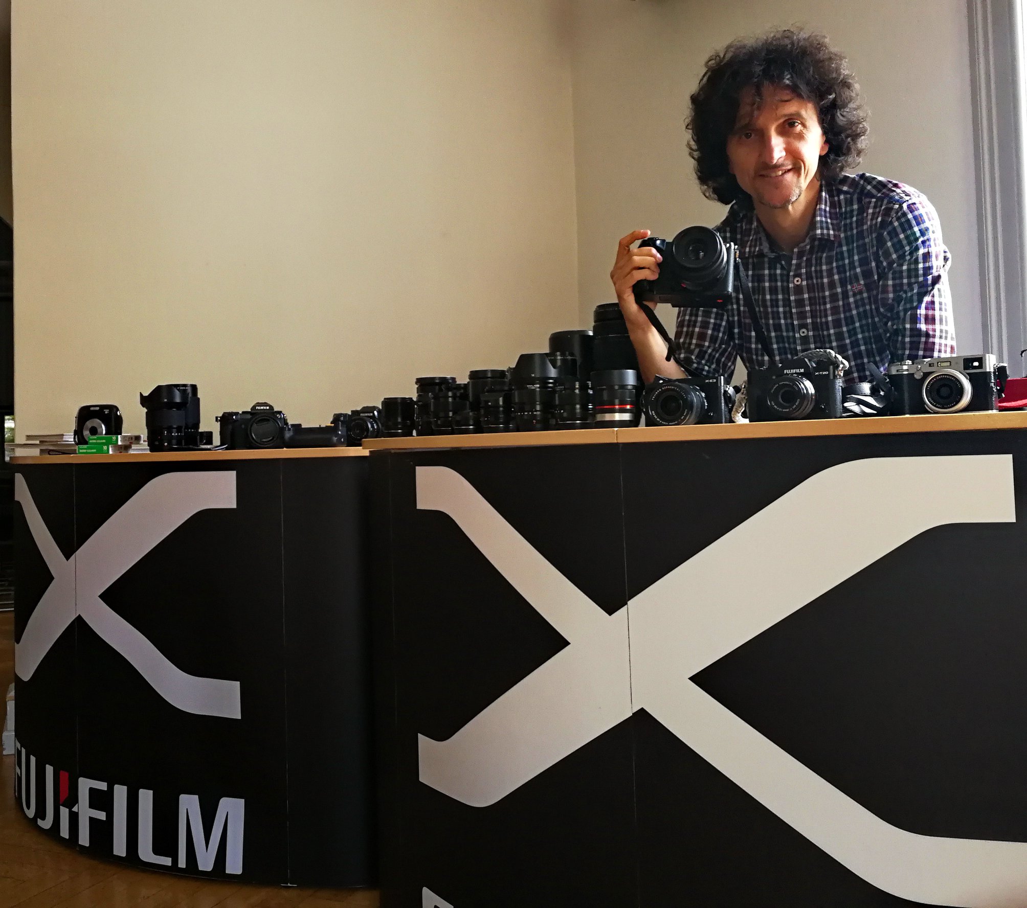 Luca Bracali al Lugano PhotoDays 2018 come Fujifilm X-Photographer